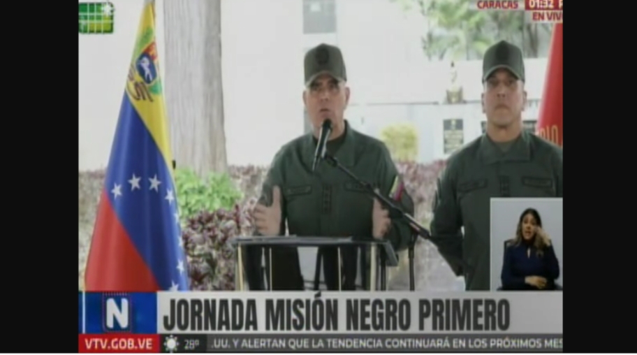 Venezuela expresa respaldo moral y físico a Colombia frente a lo que califica como “ofensas imperialistas”