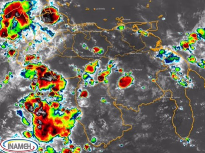 Inameh Reporta Lluvias y Tormentas Eléctricas en Varias Regiones del País Este Fin de Semana
