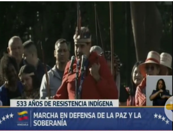 Presidente Maduro anuncia expansión de la Milicia Bolivariana Indígena para defensa territorial e internacionalista