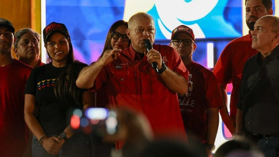Diosdado Cabello insta a la población venezolana a “estar listos” ante posibles agresiones externas