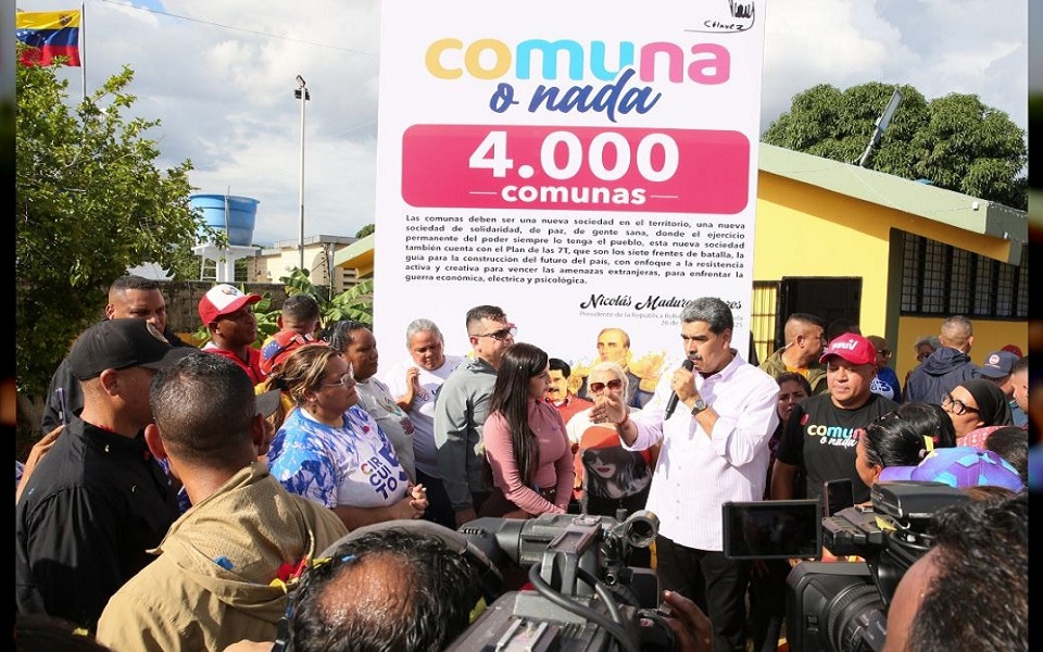 Gobierno anuncia la creación de la comuna número 4 mil en el estado Aragua