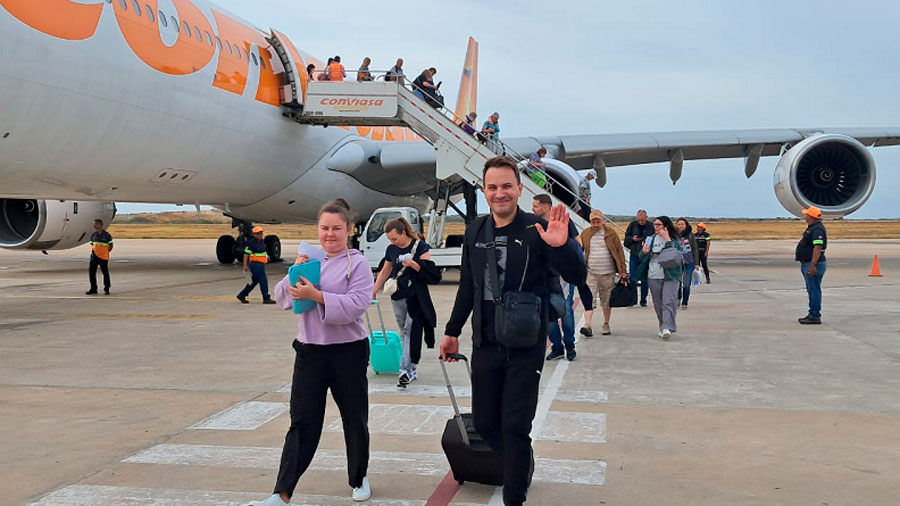 Venezuela supera los 5.000 turistas rusos recibidos con nuevo vuelo chárter a la isla de Margarita
