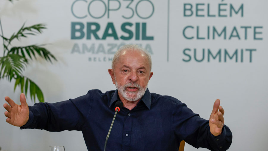 Lula se opone a una invasión estadounidense de Venezuela y aboga por el diálogo