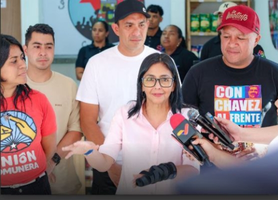 Vicepresidenta Rodríguez anuncia mapa de interconexión comunal para impulsar nuevo modelo productivo contra el bloqueo