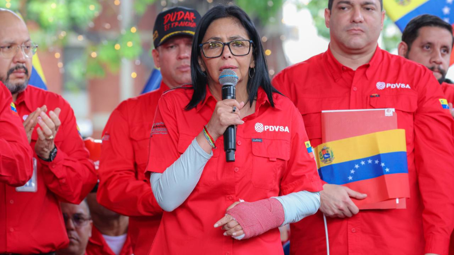 Vicepresidenta Delcy Rodríguez desafía a Estados Unidos: “Venezuela no le debe nada; sus recursos se defienden, no se entregan”