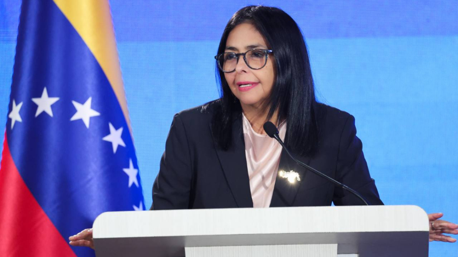Delcy Rodríguez: “Caen las máscaras”, el objetivo real de EE. UU. es robar el petróleo venezolano