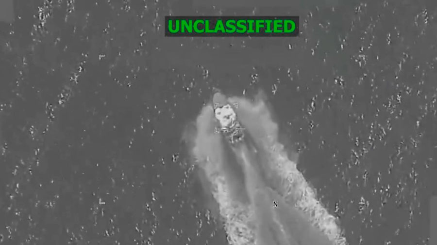 Comando Sur de EE.UU. anuncia ataque a tres presuntas “narcolanchas” en el Pacífico oriental