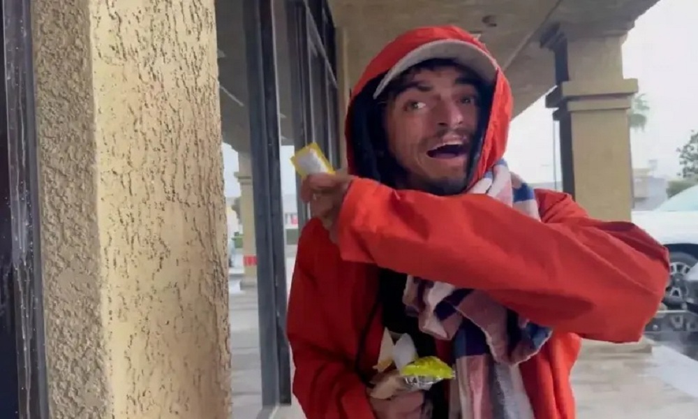 Tylor Chase volvió a las calles tras haber sido hospitalizado