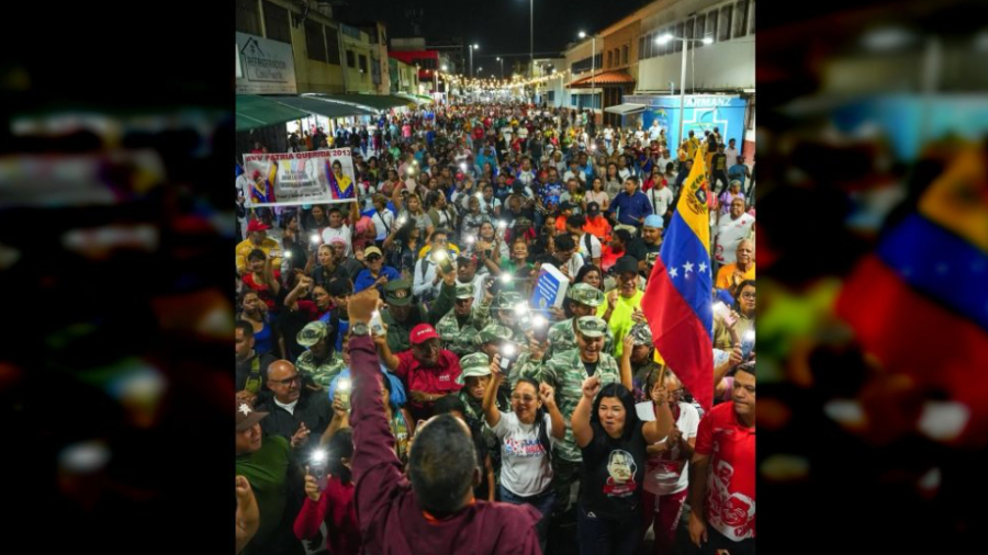 Más de 300 concentraciones nocturnas se realizan en Venezuela en rechazo a incautación de buque petrolero