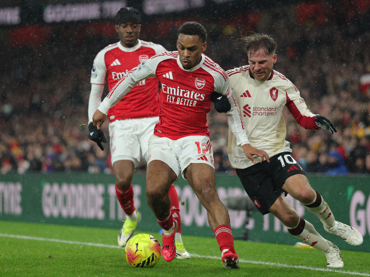 Arsenal y Liverpool no se sacaron diferencias