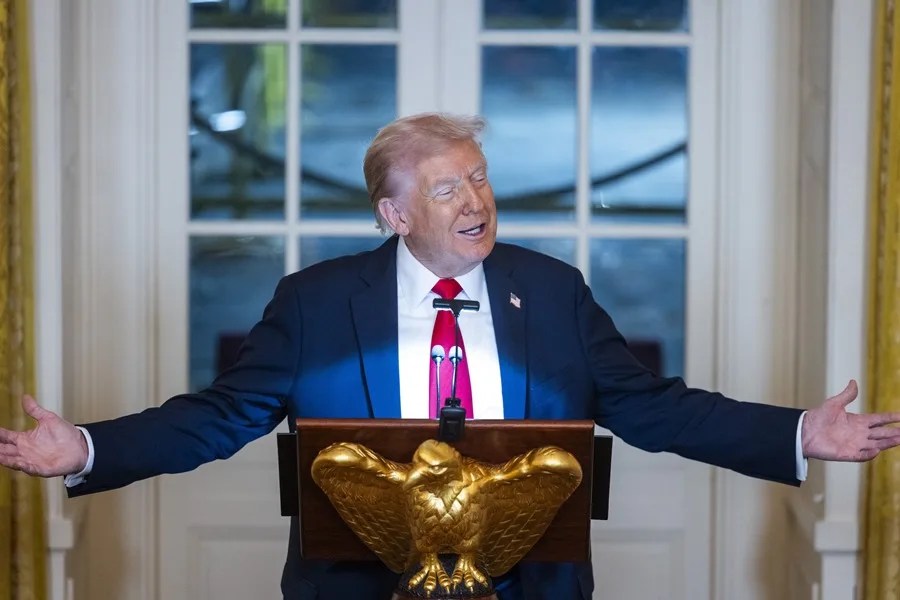 Trump muestra interés en saludar a María Corina Machado durante su próxima visita a Washington