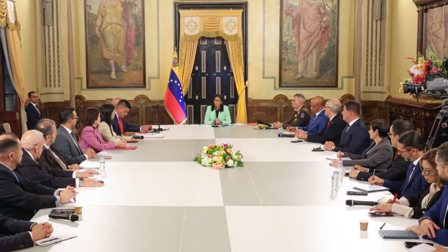 Delcy Rodríguez recibe notificación formal del inicio del Periodo Legislativo 2026-2031