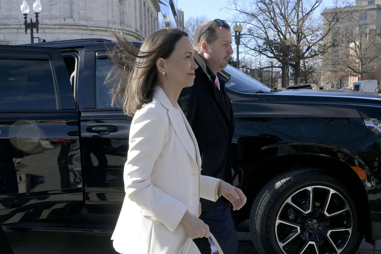 María Corina Machado: “Contamos con el presidente Trump para la libertad de Venezuela”