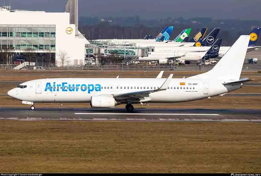 Air Europa anuncia la reanudación de vuelos a Venezuela a partir del 17 de febrero