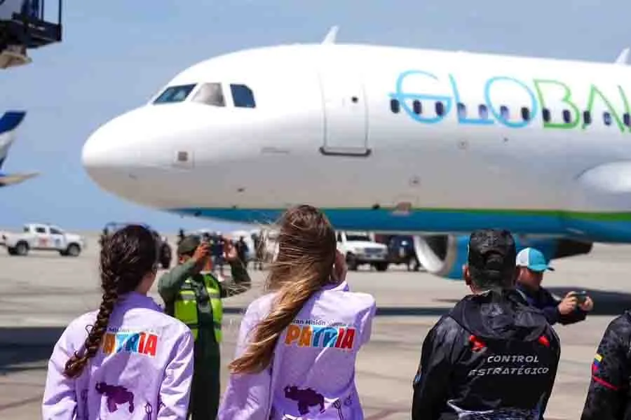 Regreso a Casa: 110 venezolanos arriban a Venezuela desde EE.UU. en día de carnaval