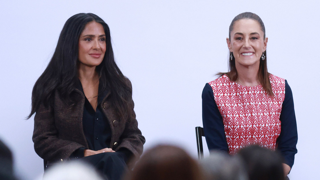 Salma Hayek elogia iniciativas de Claudia Sheinbaum para impulsar la industria cinematográfica Mexicana