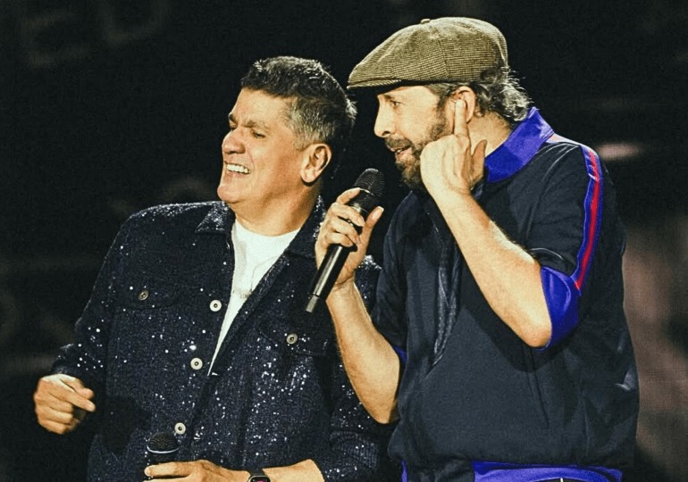 Eddy Herrera y Juan Luis Guerra deslumbran en su primer encuentro musical durante el carnaval de Barranquilla 2026
