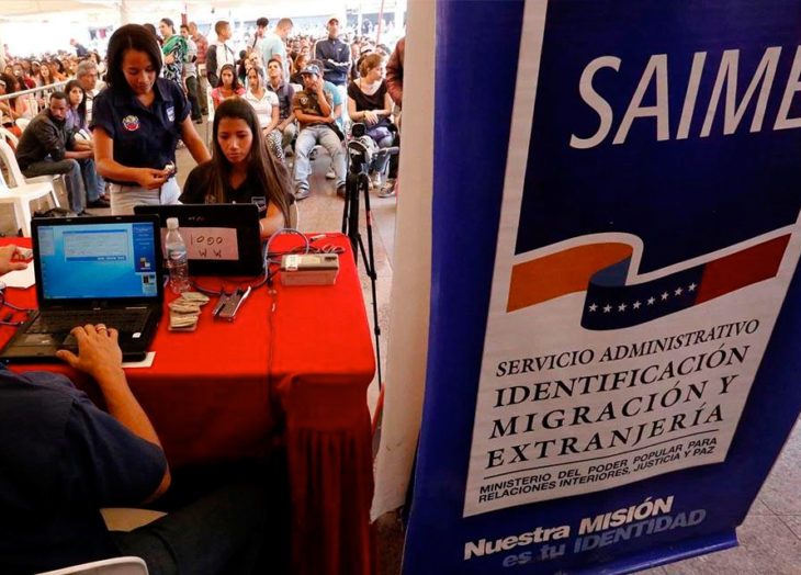 Saime anuncia suspensión de actividades por asueto de Semana Santa