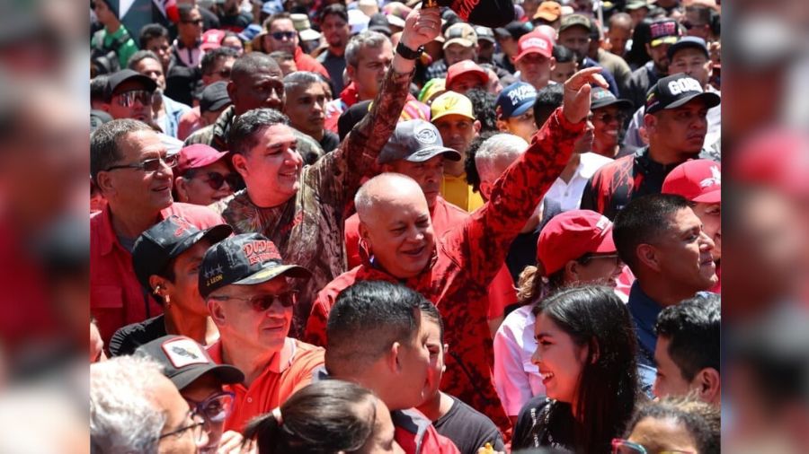 Cabello llama a la unidad revolucionaria en Caracas: “estamos Preparados para cualquier escenario