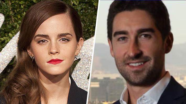 Emma Watson confirma relación con el multimillonario mexicano Gonzalo Hevia Baillères con un tierno beso en el aeropuerto
