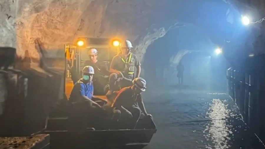 Éxito en el rescate de técnicos aislados en el túnel de Guamacán del Sistema Hídrico del Turimiquire
