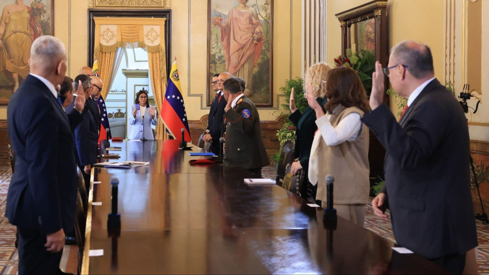 Nuevos Ministros asumieron funciones en el Gabinete Ejecutivo bajo la Presidenta Encargada de Delcy Rodríguez