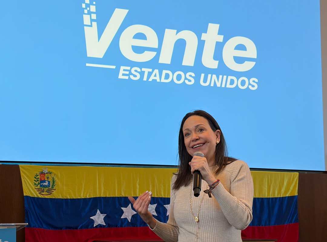 María Corina Machado en la Convención de Vente USA: “Los venezolanos no nos conformamos con una jaula más grande”