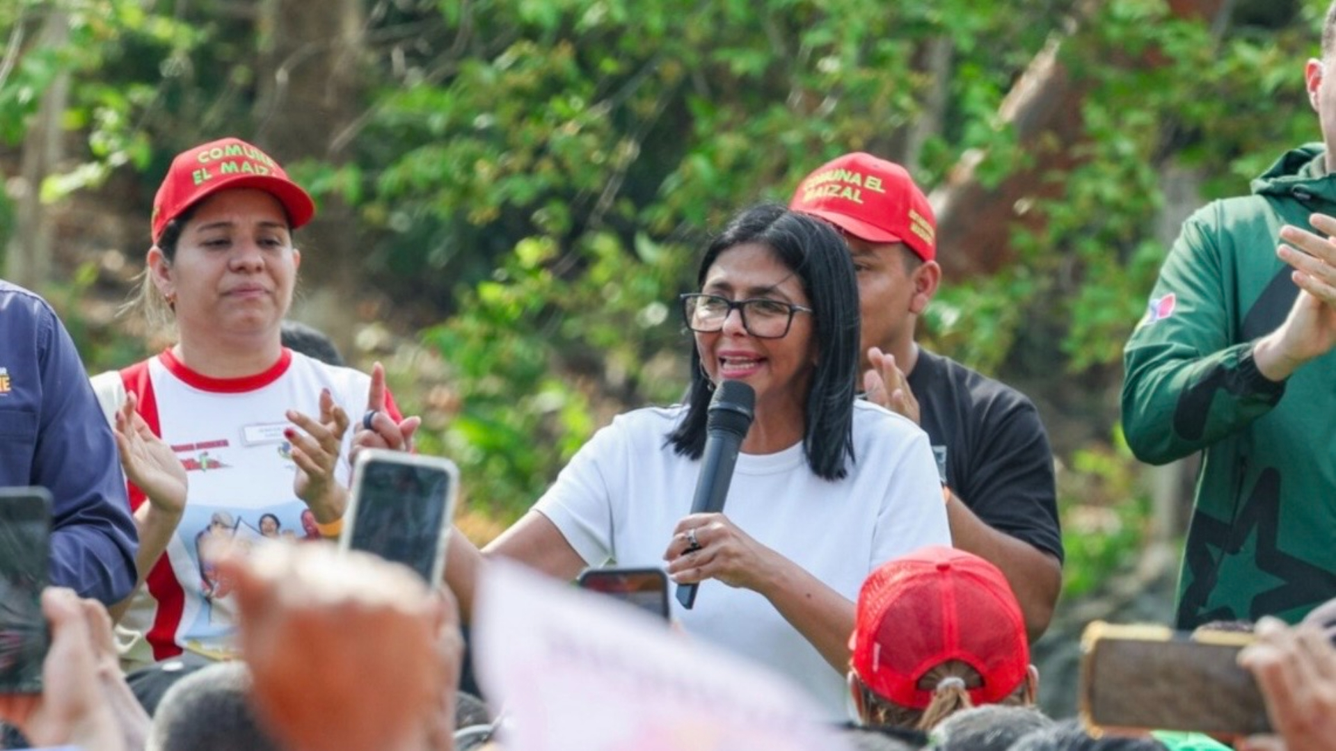 Delcy Rodríguez llama a la participación ciudadana en la Primera Consulta Popular de 2026 este Domingo