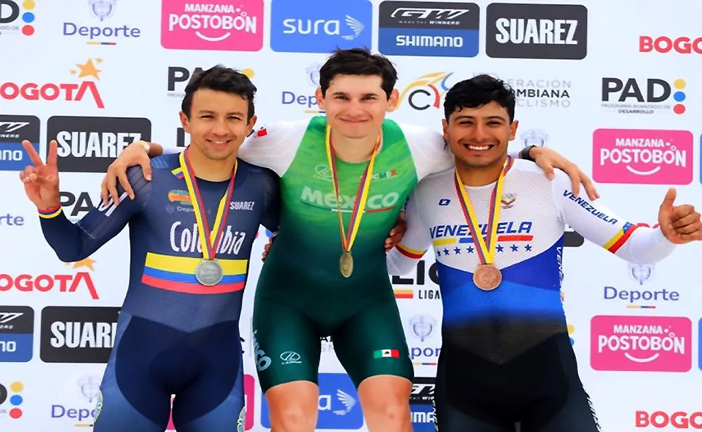 Venezuela brilló en Bogotá: 10 medallas conquistó la selección de ciclismo de pista en torneo internacional UCI