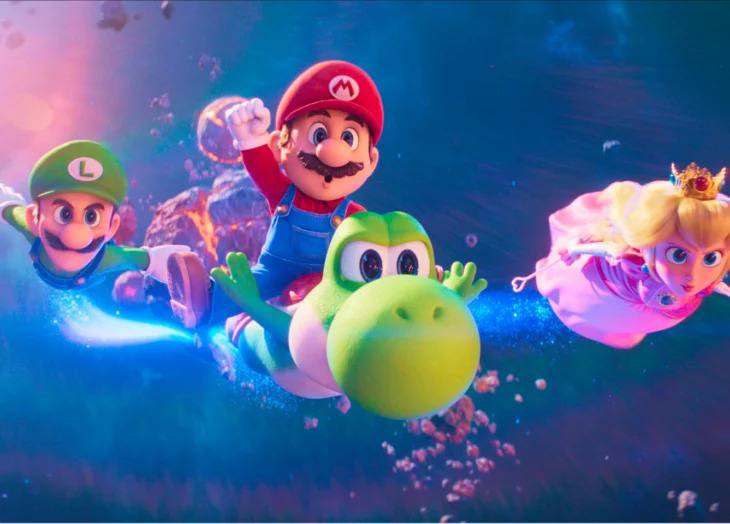 Super Mario Galaxy rompe récords mundiales y se corona como el mejor estreno del año en cines