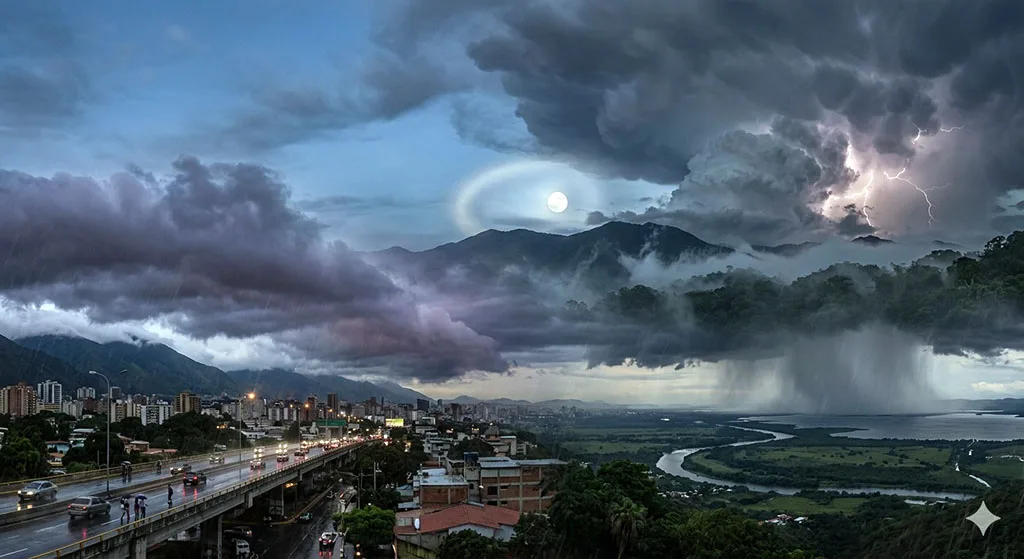 Alerta Meteorológica: Se prevén lluvias y actividad eléctrica intensa en varias regiones del país