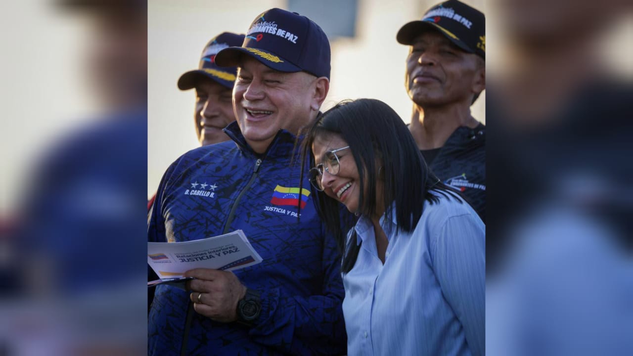 Delcy Rodríguez celebra cumpleaños de Diosdado Cabello: “Soldado valiente que ha dedicado su vida a la defensa de Venezuela”