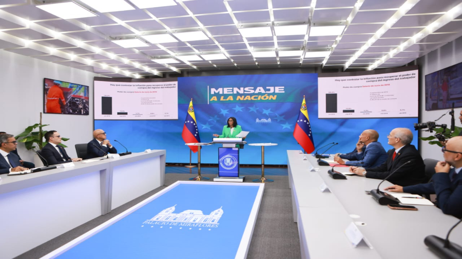 Delcy Rodríguez convoca a gran peregrinación nacional para exigir el levantamiento de sanciones de EE. UU