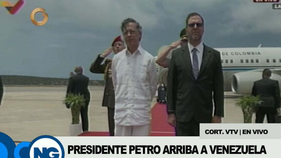 Petro llega a Caracas y se reúne con Delcy Rodríguez para afinar seguridad fronteriza y pacificación del Catatumbo