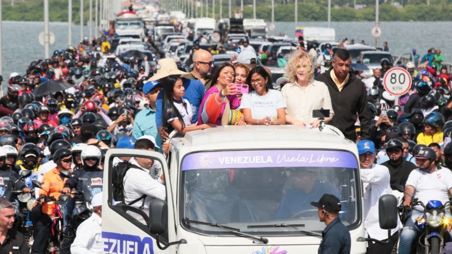Delcy Rodríguez desde el Zulia: “El fin de las sanciones no es una limosna, es un derecho”